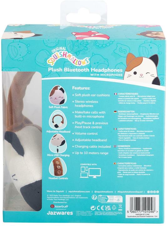 Produktbild Squishmallows Kopfhörer Cam Bluetooth
