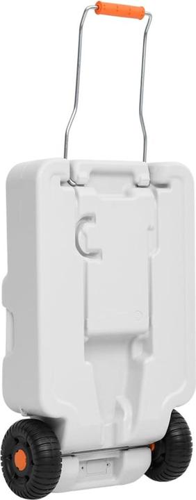 Immagine prodotto VidaXL Serbatoio d'acqua da campeggio con ruote 30 L Grigio