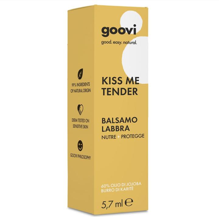 Produktbild Goovi KISS ME TENDER Lippenbalsam Nährend & schützend (Balsam, 5.70 ml)