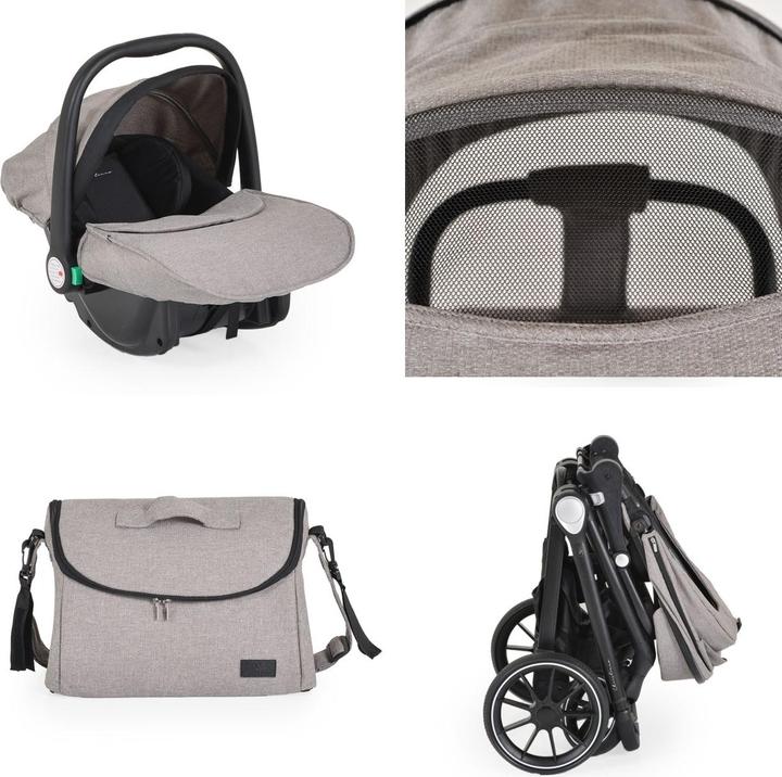 Image du produit Cangaroo Kinderwagen 3 in 1 Christiano