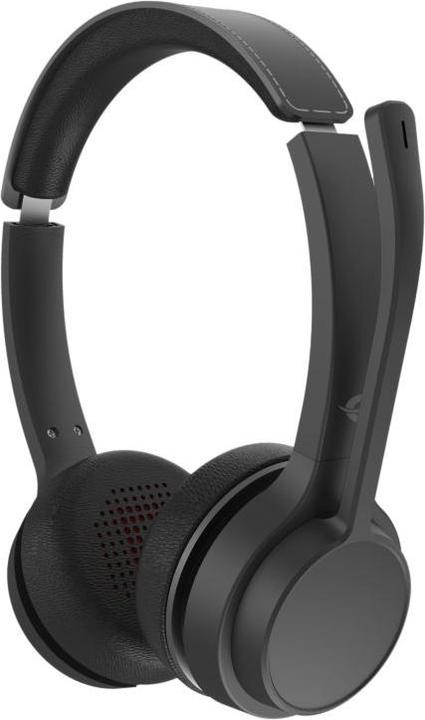 Produktbild Conceptronic Headset Wireless Bluetooth mit Ladestation sw (Kabellos, USB-C)