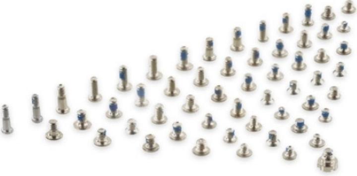 Actual product image Foxconn iPhone 6 Complete Replacement Screw Set Pentalobe iPhone 6 Screw Set (Tool, iPhone 6)