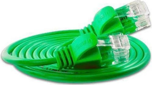 Produktbild Wirewin Slim Patchkabel: UTP, 3m, grün (U/UTP, CAT6, 3 m)