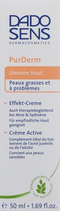 Produktbild Dado Sens PURDERM Effektcreme - Unreine Haut (50 ml, Tagescreme)