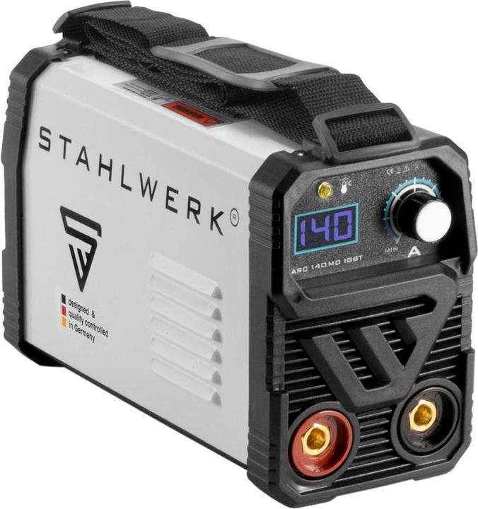 Produktbild Stahlwerk Schweissgerät ARC 140 MD - DC MMA, E-Hand, Lift-TIG Inverter 140 Ampere