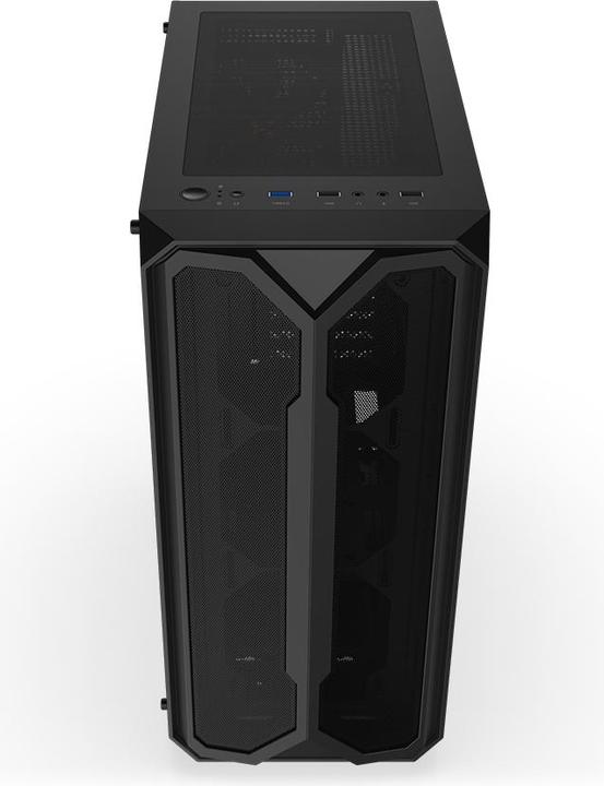 Produktbild Krux Odys Case (KRX0097) Black (mATX, ATX)