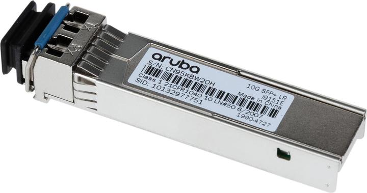 Actual product image Aruba 10G SFP+ LC