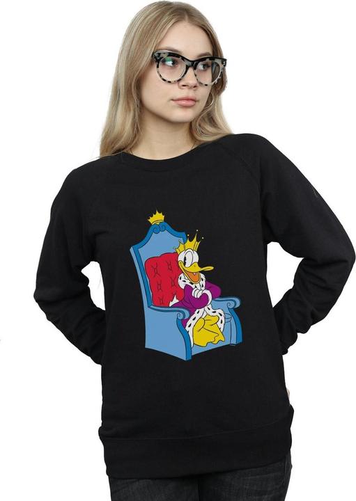 Actual product image Disney Womens/Ladies Donald Duck King Donald Sweatshirt (M)