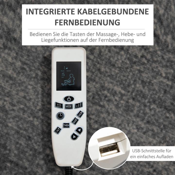 Produktbild Outsunny Massagesessel mit Aufstehhilfe