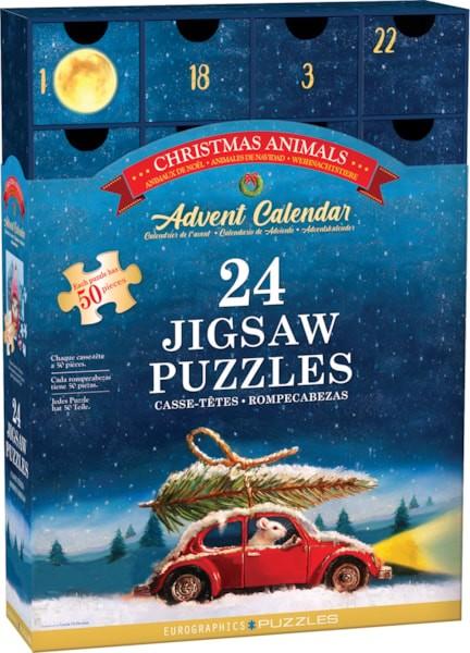 Produktbild Eurographics Puzzle - Weihnachtstiere