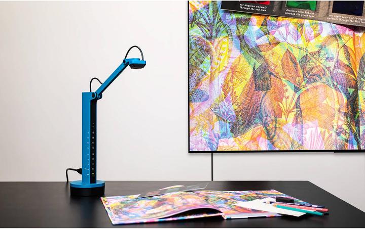 Immagine prodotto Ipevo DOK VZ-X USB/HDMI/WLAN 8MP Micro Light Battery blu (Full HD)