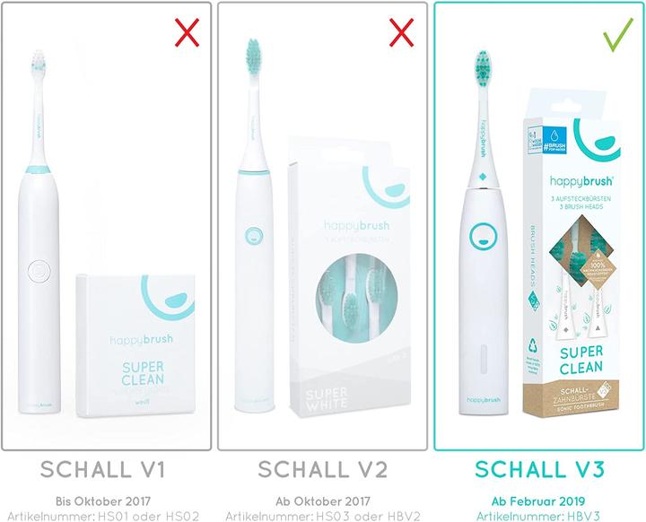 Image du produit happybrush SuperClean (3 x)