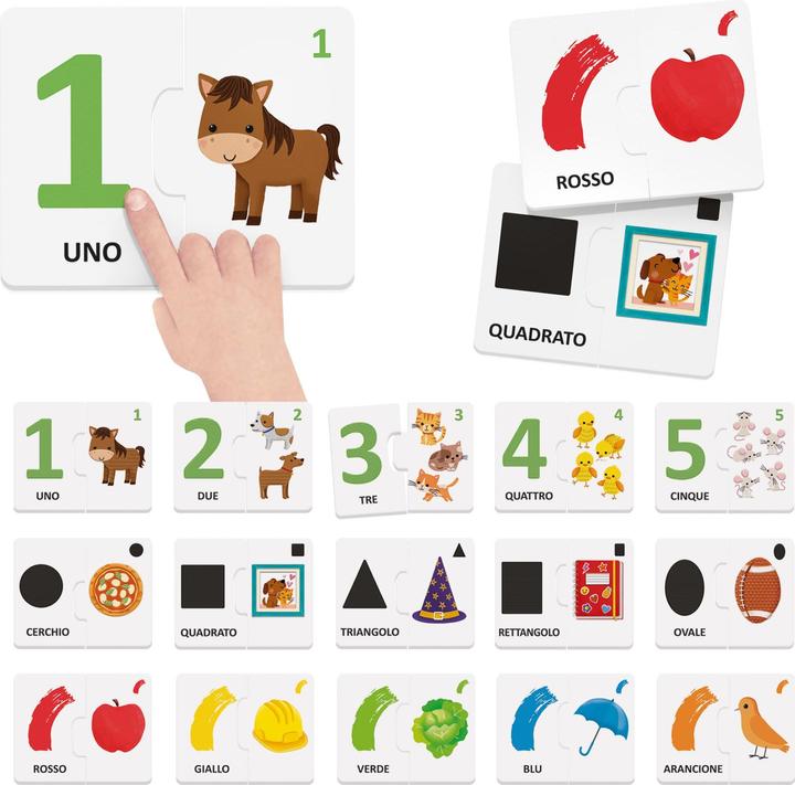 Image du produit Headup Games Numeri Forme e Colori