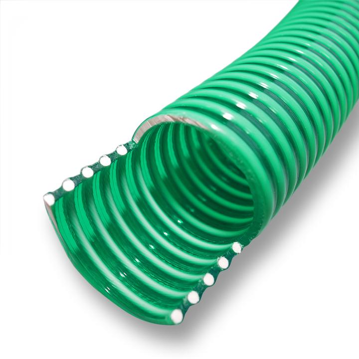 Actual product image Wiltec 25m Suction Hose 3/4 Inch (20mm) with Spiral Reinforcement (25 m, 20 mm)