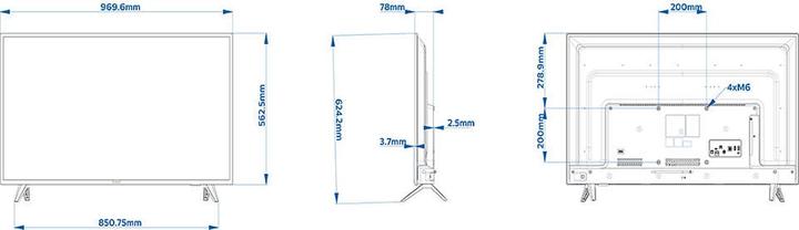 Immagine prodotto Philips Hotel TV 43HFL5114/12 43" MediaSuite (43", LCD, Full HD)