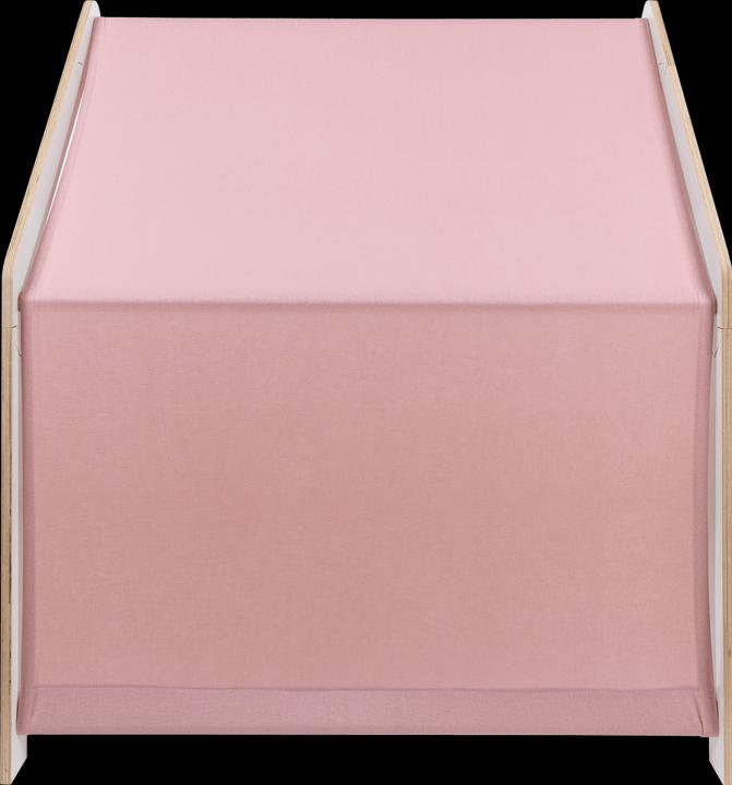 Actual product image Activity Board White wooden house with pink roof