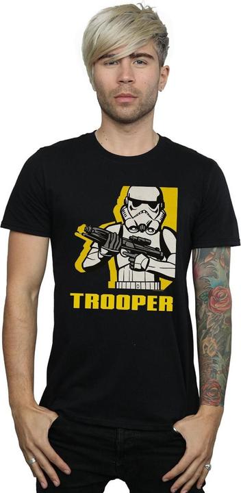 Actual product image Star Wars Mens Rebels Trooper T-Shirt (XL)