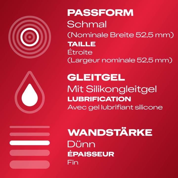 Actual product image Durex Gefühlsecht Slim Fit (10 pcs.)