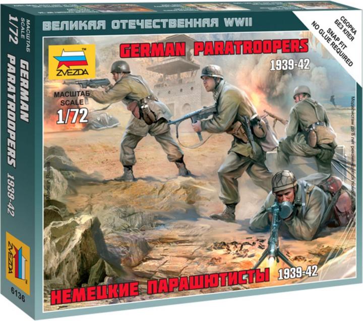 Image du produit Tamiya 1:72 WWII Parachutistes allemands