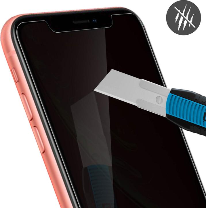 Actual product image Avizar Privacy glass screen protector (3 Piece, Apple iPhone 11)