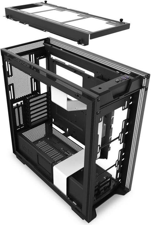 Actual product image NZXT H710i (ATX, mATX, Mini-ITX, E-ATX)