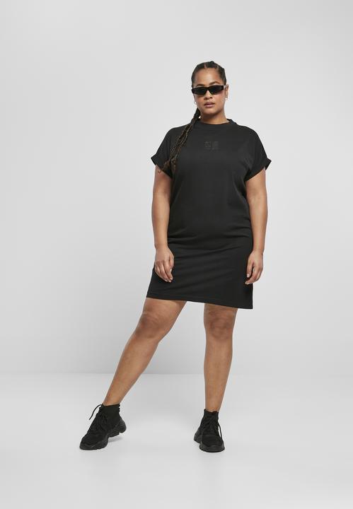 Produktbild Urban Classics Ladies Cut On Sleeve Printed Tee Dress (XL)