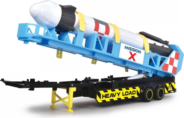 Actual product image Dickie Truck with rocket launch