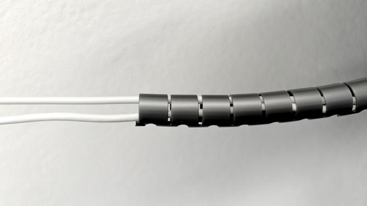 Produktbild Steffen SET FAST COVER Kabelschutzschlauch Typ 15mm schwarz (Kabelschlauch, 200 cm)