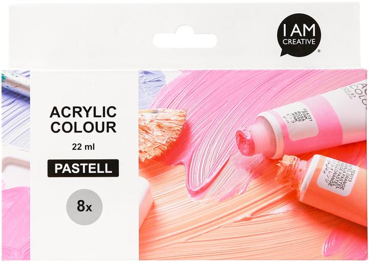 Immagine prodotto I Am Creative Set acrilico Basic (Colorato, Pastello, 176 ml)