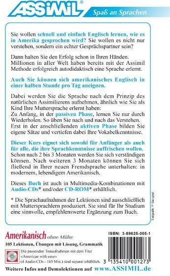 Label énergétique . Amerikanisch ohne Mühe. Lehrbuch (Allemand, David Applefield, 1998)