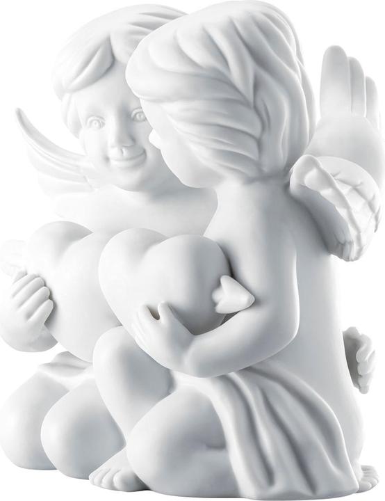 Immagine prodotto Rosenthal Angelo piccolo - Bianco opaco - Paire d'anges avec coeur