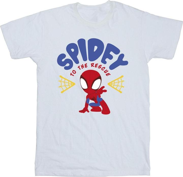 Actual product image Mens Spidey And His Amazing Friends Rescue T-Shirt (S)