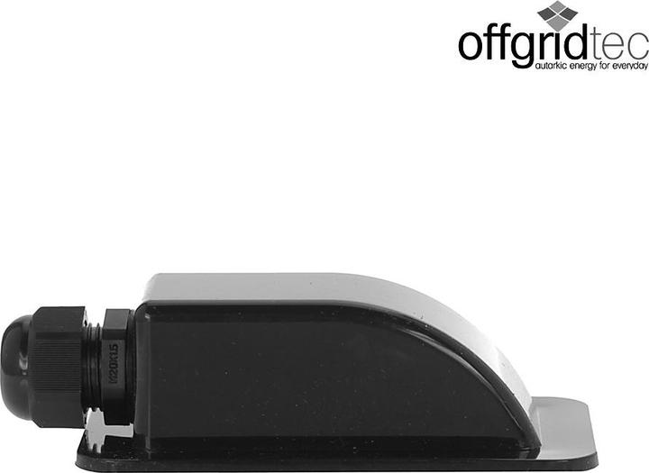 Produktbild Offgridtec Dachdurchführung 1-fach schwarz für Kabeldurchmesser 3-12mm