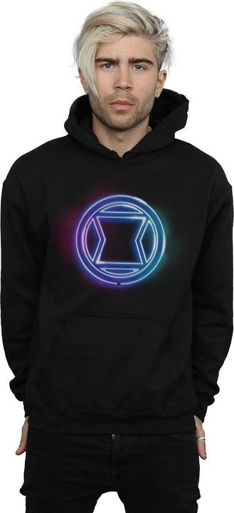 Produktbild Black Widow Neon Logo Kapuzenpullover (L)
