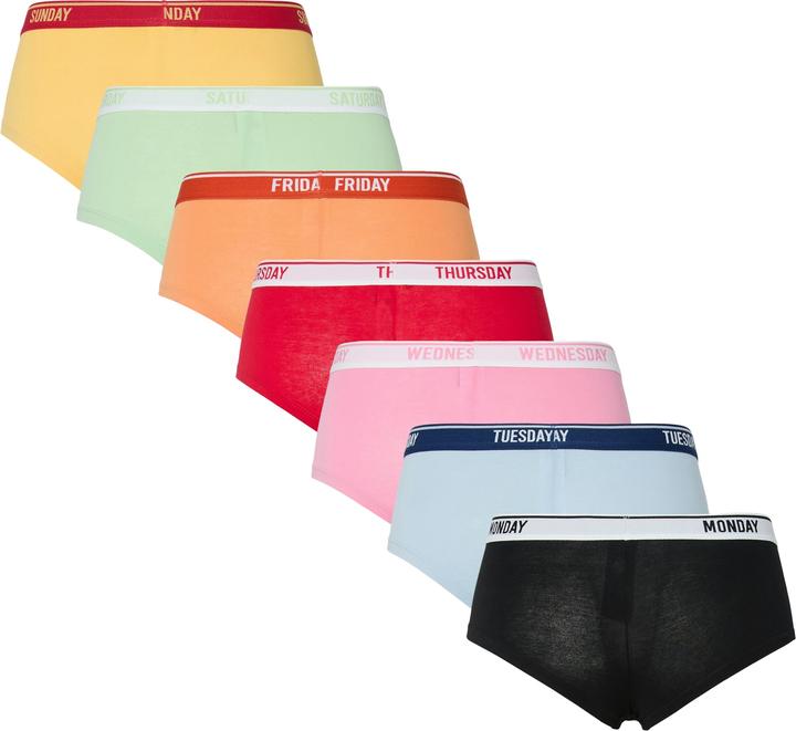 Produktbild Pieces PCLOGO LADY 7er-Pack Unterwäsche (XS, 7er Pack)