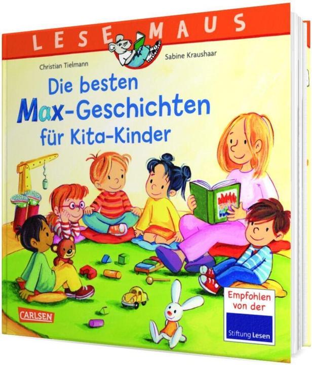 Produktbild LESEMAUS Sonderbände: Die besten MAX-Geschichten für Kita-Kinder (Deutsch, Christian Tielmann, Sabine Kraushaar, 2023)