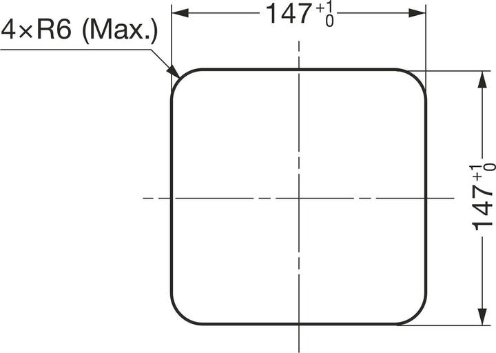 Actual product image Werkstarck Multi-purpose flap with damper
