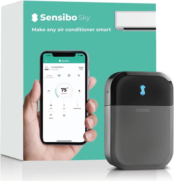 Productafbeelding Sensibo Sky afstandsbediening airconditioner, grijs/zwart