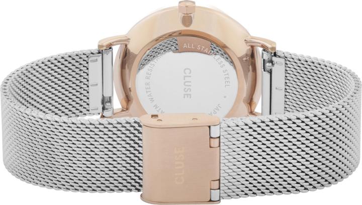 Actual product image Cluse Minuit Mesh Rosé (Analogue wristwatch, 33 mm)