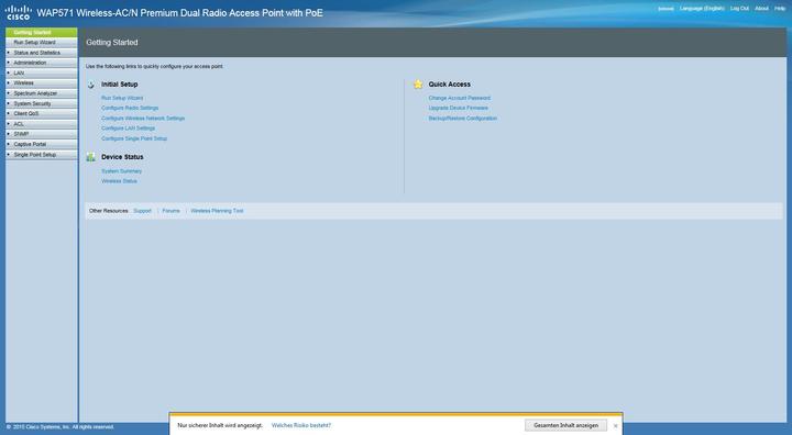 Actual product image Cisco Wap571 (1300 Mbit/s)