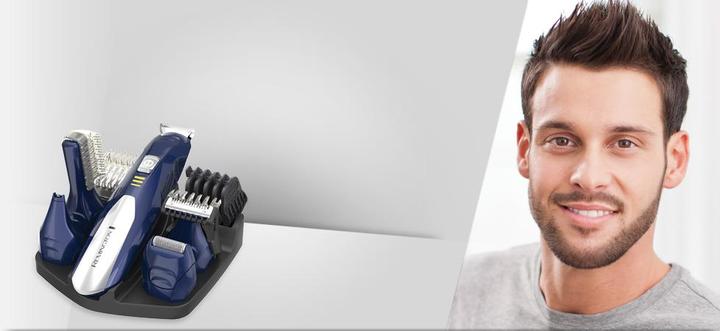 Image du produit Remington PG6045 hair trimmers / clipper Blue, Silver