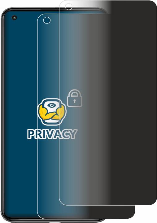 Productafbeelding BROTECT Anti-spionnetje privacyfolie Beschermfolie tegen blauw licht (2 Stuk, Xiaomi Mi 11 Lite)