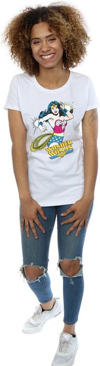 Actual product image Wonder Woman Womens/Ladies Lasso Cotton T-Shirt (L)