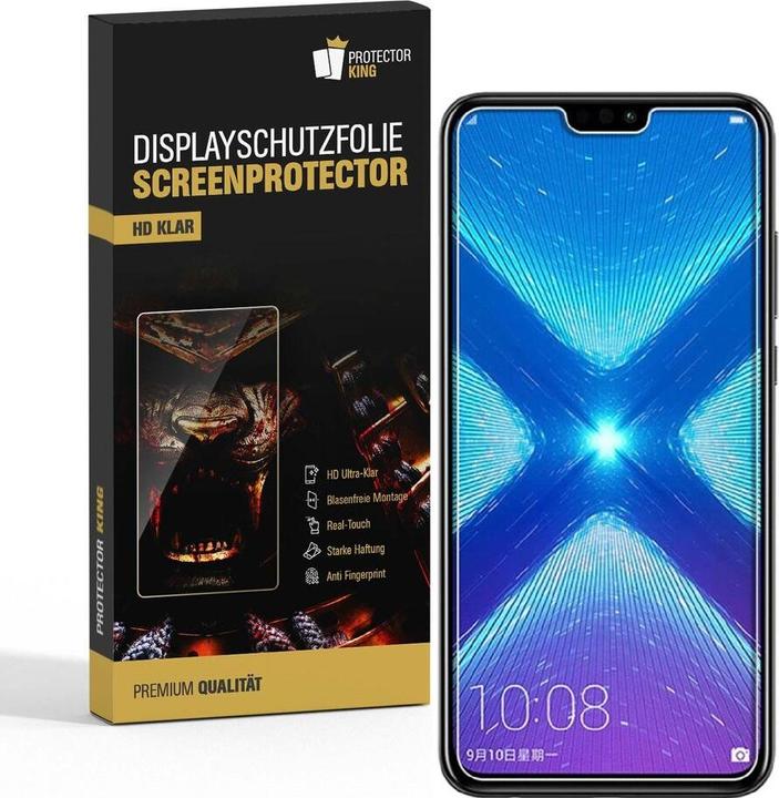 Produktbild Protectorking 6x Premium Displayschutzfolie 3D KLAR (6 Stück, Honor 8X)