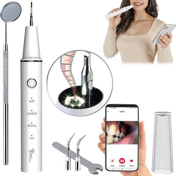 Produktbild Newgen medicals Kamera--Zahnstein- & Plaque-Entferner (Schallzahnbürste)
