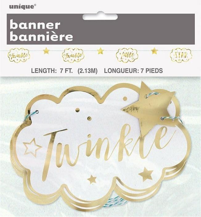 Immagine prodotto Unique Party Ghirlanda di carta Twinkle Twinkle Little Star