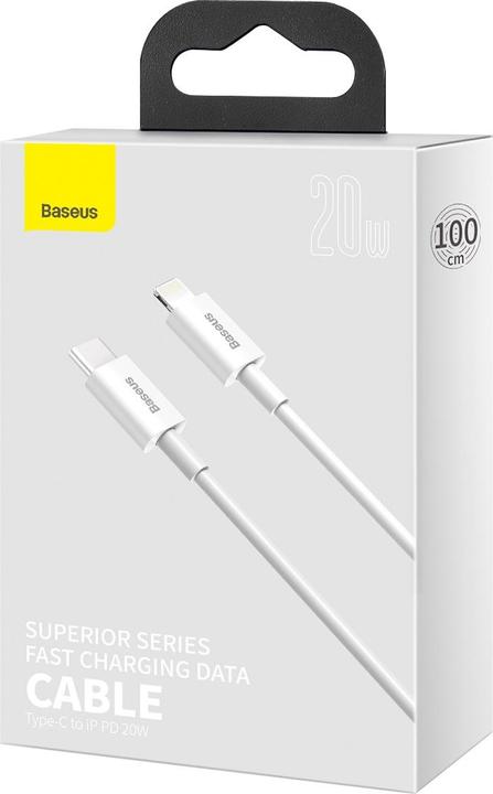Actual product image Baseus Superior USB Type C - Lightning (1 m, USB 2.0)