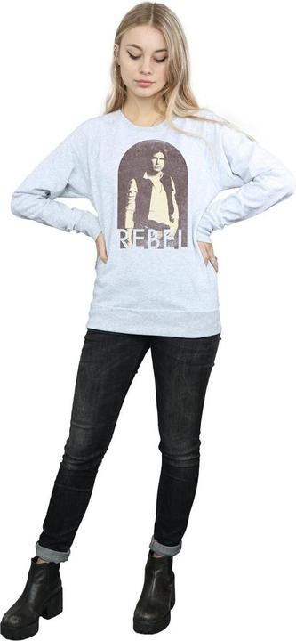 Immagine prodotto Star Wars Han Solo Rebel Felpa Donna (M)
