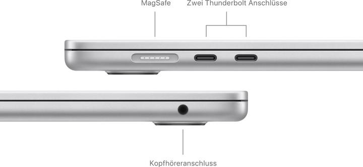 Produktbild Apple MacBook Air – 2024 (15", M3, 24 GB, 1000 GB, DE)