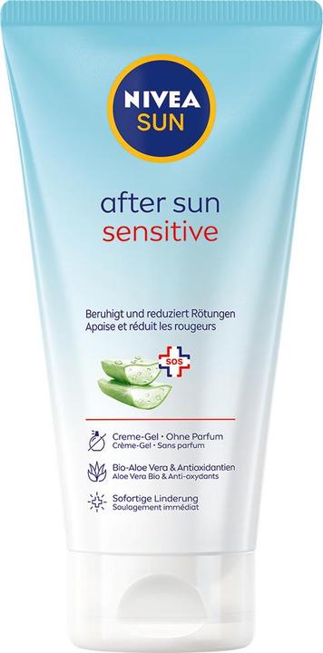 NIVEA Sun After Sun Sensitive SOS Tube (Gel, 175 ml)